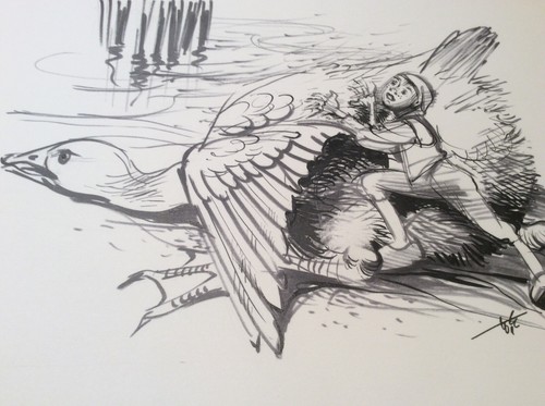 Originalzeichnung illustration - originalzeichnung,