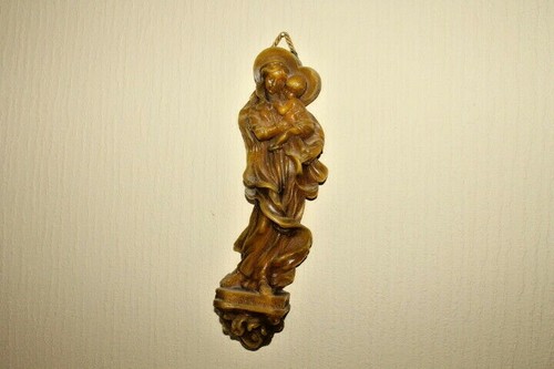 Wachsfigur alte madonna mit - wachsfigur,alte,