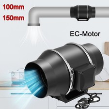 100mm Rohrventilator