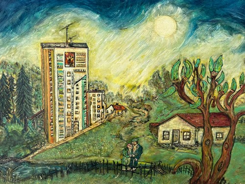 ölgemälde landschaft mit - ÖlgemÄlde,