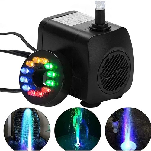 Led teichpumpe springbrunnen - teichpumpe,
