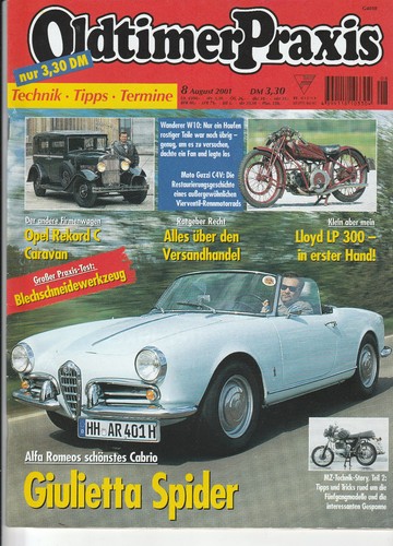 Oldtimer praxis 2001 - 08/2001,