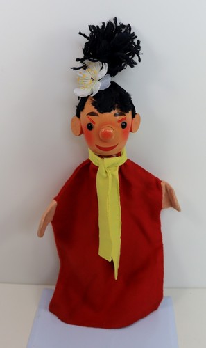 Alte handpuppe mädchen - alte,