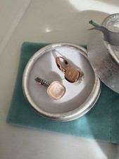 Luxury 750 gestempelte pomellato Design Ohrringe, Quartz, rolled, 6.2 Gramm, Neu