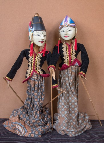 Wayang golek stab puppen aus - stab,