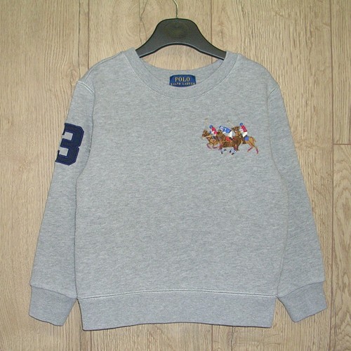 Polo ralph lauren jungen grau - polo,