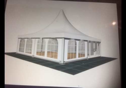 Pagodenzelt gebraucht 8x8 - pagodenzelt, gebraucht,