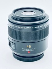 Panasonic Leica DG Macro-Elmarit 45mm F2.8 ASPH. MEGA O.I.S. (H-ES045) – Wie Neu