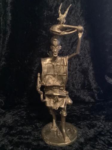 Große bronze figur - bronze,