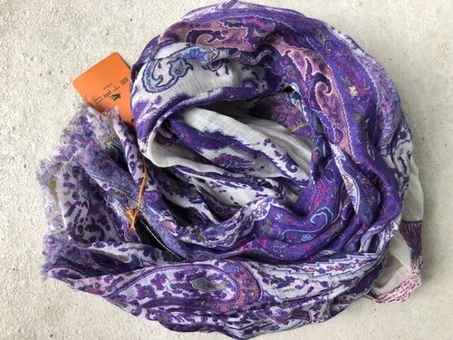 Etro schal unbenutzt leinen - etro,