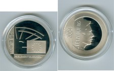 Luxemburg  25 Euro 2004  EU-Parlament  Silber  PP