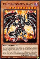 YuGiOh Red-Eyes Darkness Metal