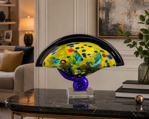 Murano glas schale - murano,