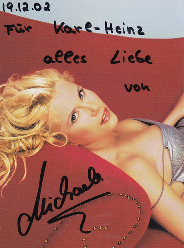 Autogramm gina wild - -, /