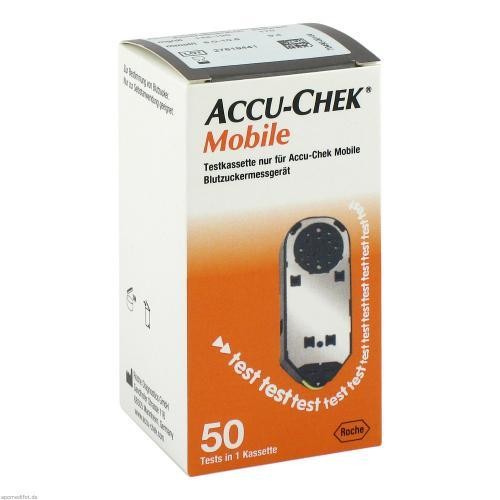 Accu chek mobile testkassette - chek,