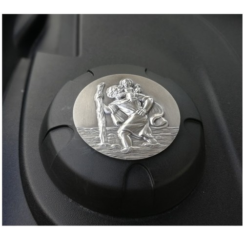 Auto schutz plakette - plakette, heiliger