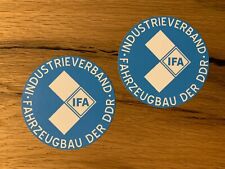 2x IFA Aufkleber VEB Osten DDR für Auto Traktor ZT 4x4 Oldtimer Zweitakter #713