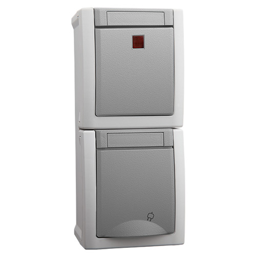 Schalter mit led steckdose - schalter,