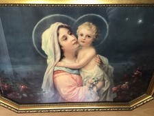 Heiligenbild Maria mit Kind