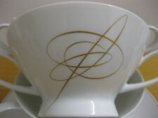 Rosenthal Form 2000 Gold Accord   Suppentasse 3X +Untere