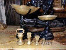 Librasco Vintage Küchenwaage Made In England mit 6 Set Waagen & Tabletts