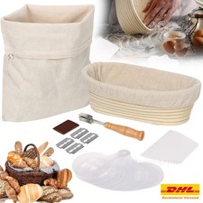 Gärkorb Gärkörbe Gärkörbchen Brotform aus Peddigrohr zum gären | Gärkorb-Set