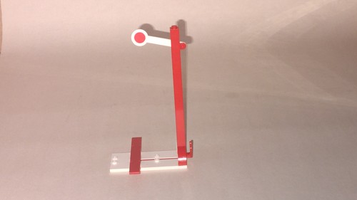 Lego zug signal rot weiß - zug,