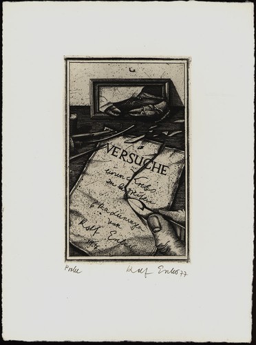 Escher rolf versuche einen - escher,,