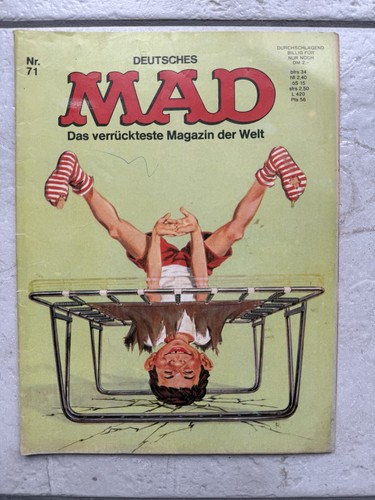 Deutsches mad heft comic - deutsches,