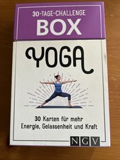 YOGA 30-TAGE-CHALLENGE BOX  30 Karten für mehr Energie Gelassenheit und Kraft