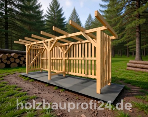 Holzunterstand kvh - holzunterstand,