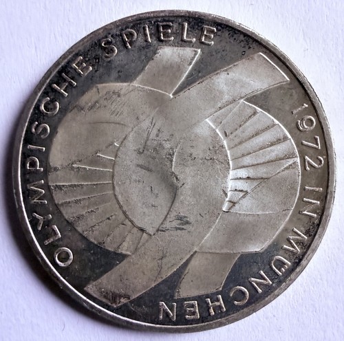 Brd 1972 gedenkmünze - 1972,