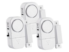 3x Fensteralarm 85 DB Türalarm Sirene | Alarmanlage Fenster Tür Alarm Sicherung