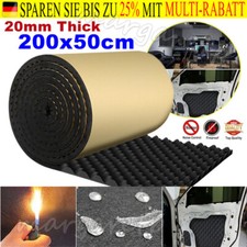 200x50CM Selbstklebend Dämmschaummatte Autodämmung  PKW KFZ Motorhaube Dämmmatte
