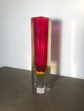 Murano blockvase vase - murano,