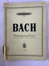 Bach Wohltemperiertes Klavier