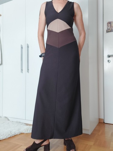 Langes kleid 70er - langes, 70er-stil
