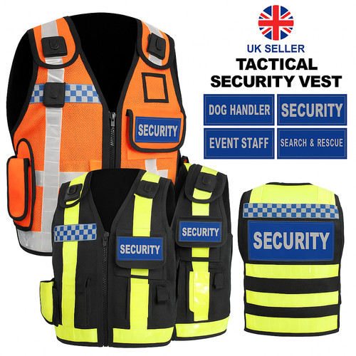 Viz security vest tactical - vest,