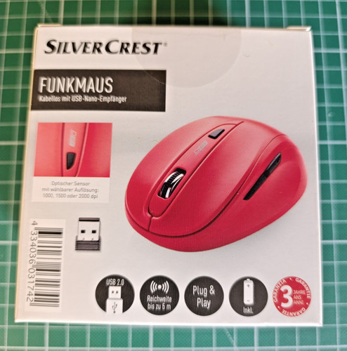 Silver crest funkmaus - crest,