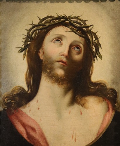Antikes gemälde ecce homo - gemälde,