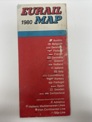 Eurail karte 1980 - 1980,