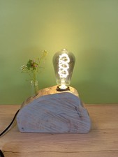 Ambiente Lampe Holz Buche Grau