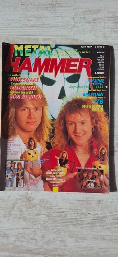 Metal hammer april 1987 - nr.4,april,