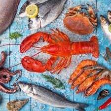 Servietten seafood hummer - 20,