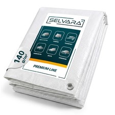 Gewebeplane Abdeckplane weiß