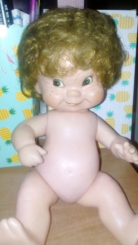 Vintage gummi puppe - gummi,