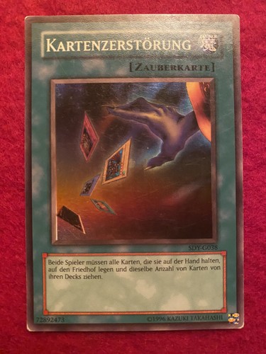 Kartenzerstörung - yu-gi-oh!,