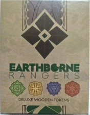 Earthborne Rangers: Deluxe Wooden Tokens, Holzmarker-Upgrade, 27 Tokens/Würfel
