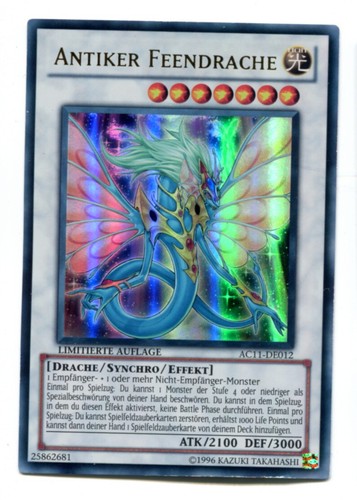 Antiker feendrache - yu-gi-oh!,
