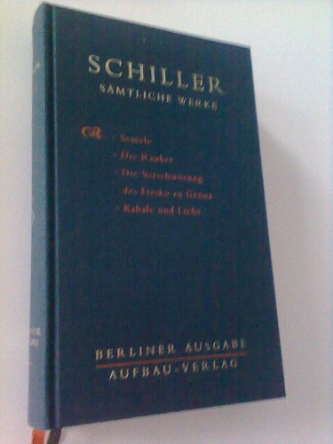 Schiller sämtliche werke - schiller.,